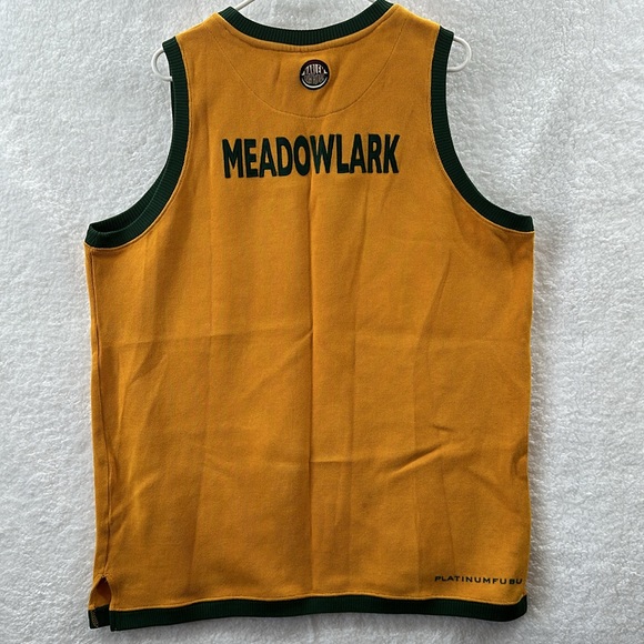 Vintage Harlem Globetrotters #36 Meadowlark FUBU Platinum Basketball Jersey XL - Picture 12 of 14